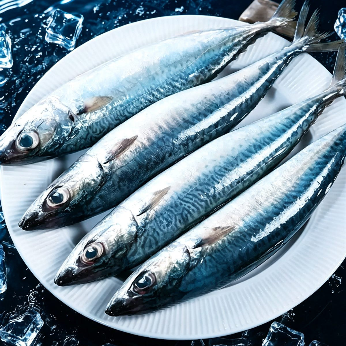 Fresh Frozen Whole Mackerel